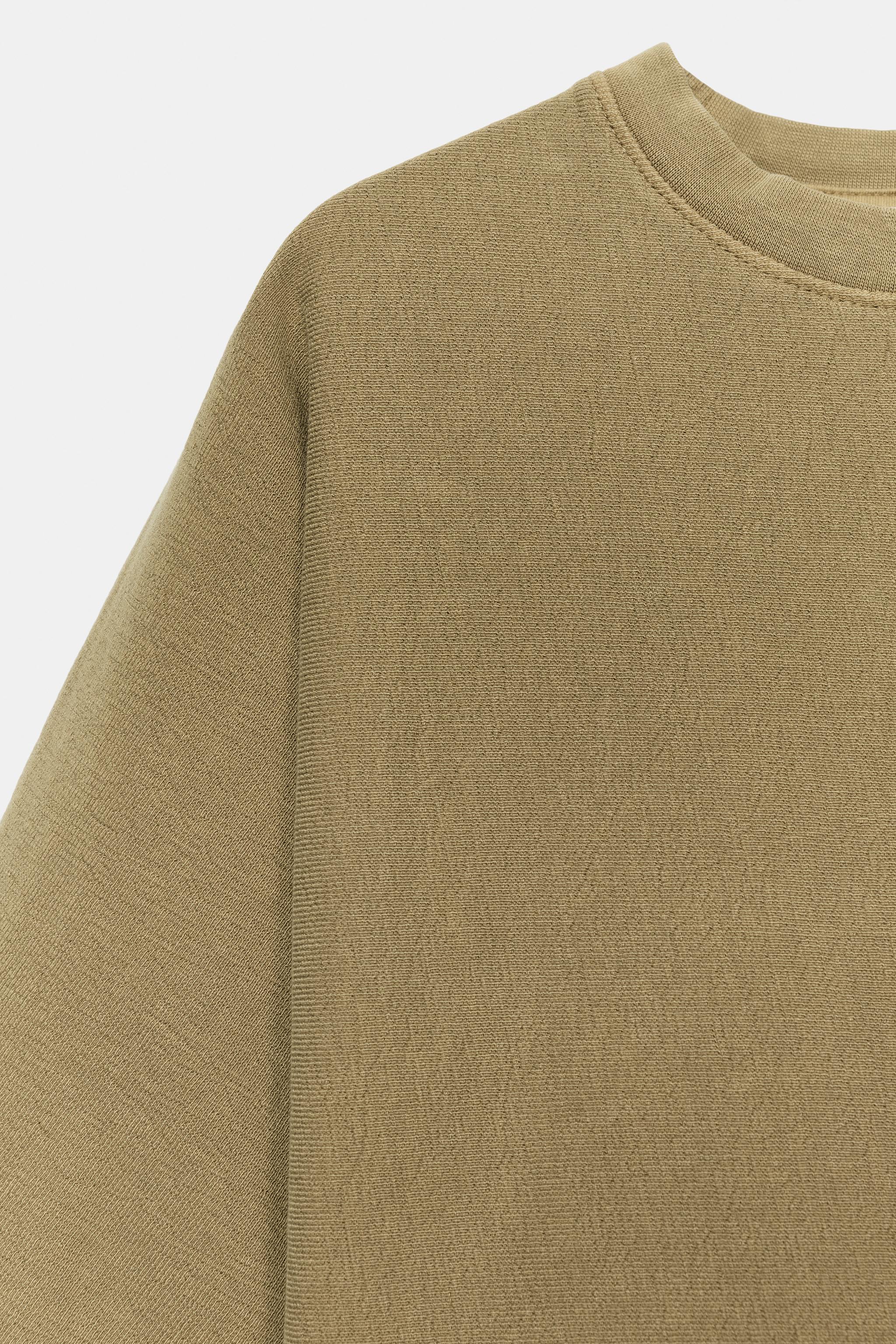 WASHED EFFECT SHORT SLEEVE T-SHIRT
